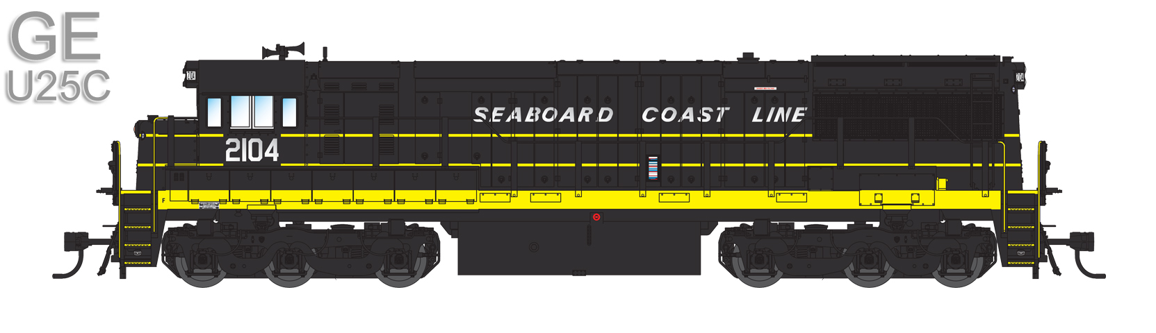 Seaboard Coast Line (Coming Soon): 2104, 2109